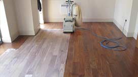 Sanding solid wood planks | Floor Sanding Fulham